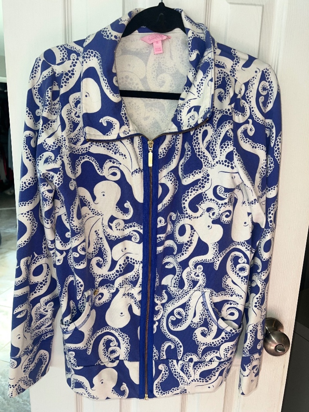 Adorable Octopus Lily Pulitzer zip up. Make offer.